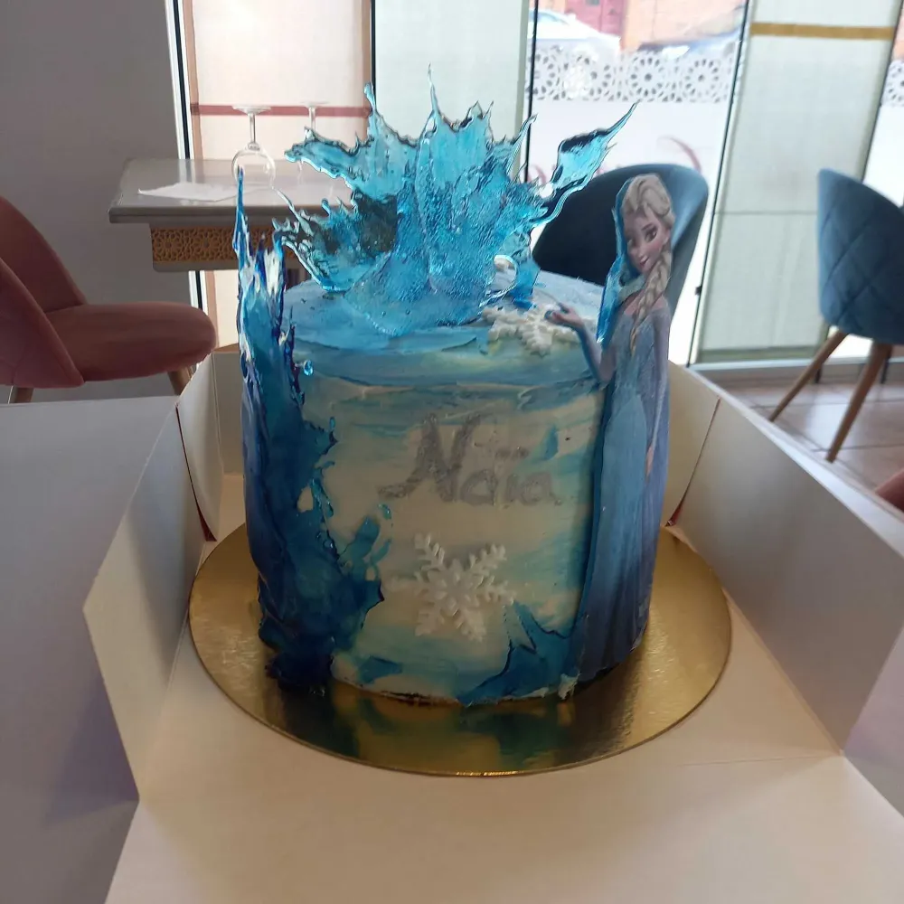 Gâteau reine des neiges